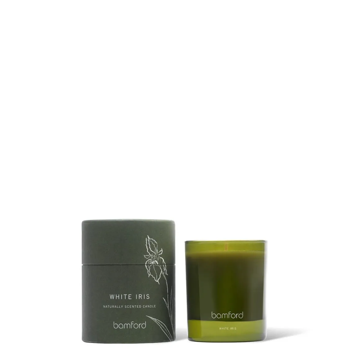 Daylesford Organic Bamford|Candles>Bamford White Iris Flora Candle Small