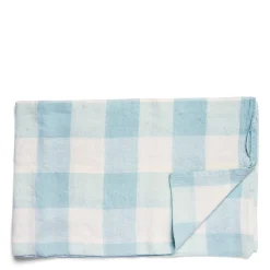 Daylesford Organic Table Linen|Tableware>Blue & White Check Tablecloth