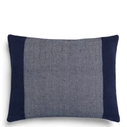 Daylesford Organic Throws & Cushions>Borderline Cushion Navy