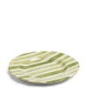 Daylesford Organic Tableware>Circus Stripe Green Dinner Plate