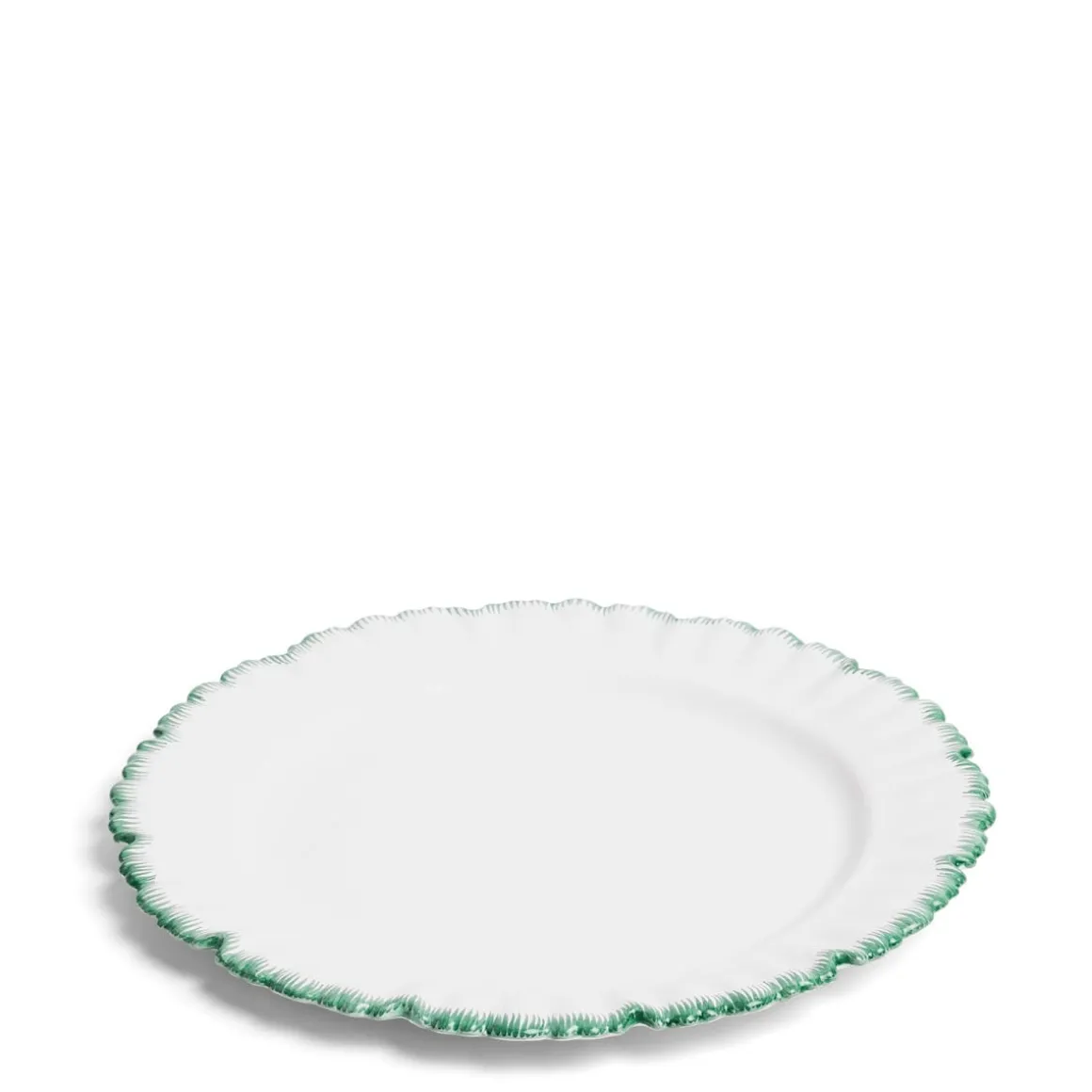 Daylesford Organic Tableware>Combs Dinner Plate Green