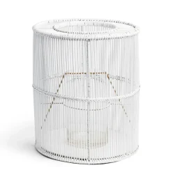 Daylesford Organic Lanterns|Candle Accessories>Cove Candle Holder 35cm White