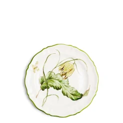 Daylesford Organic Tableware>Daylesford x Colefax Quince Garden Side Plate With Fritillary