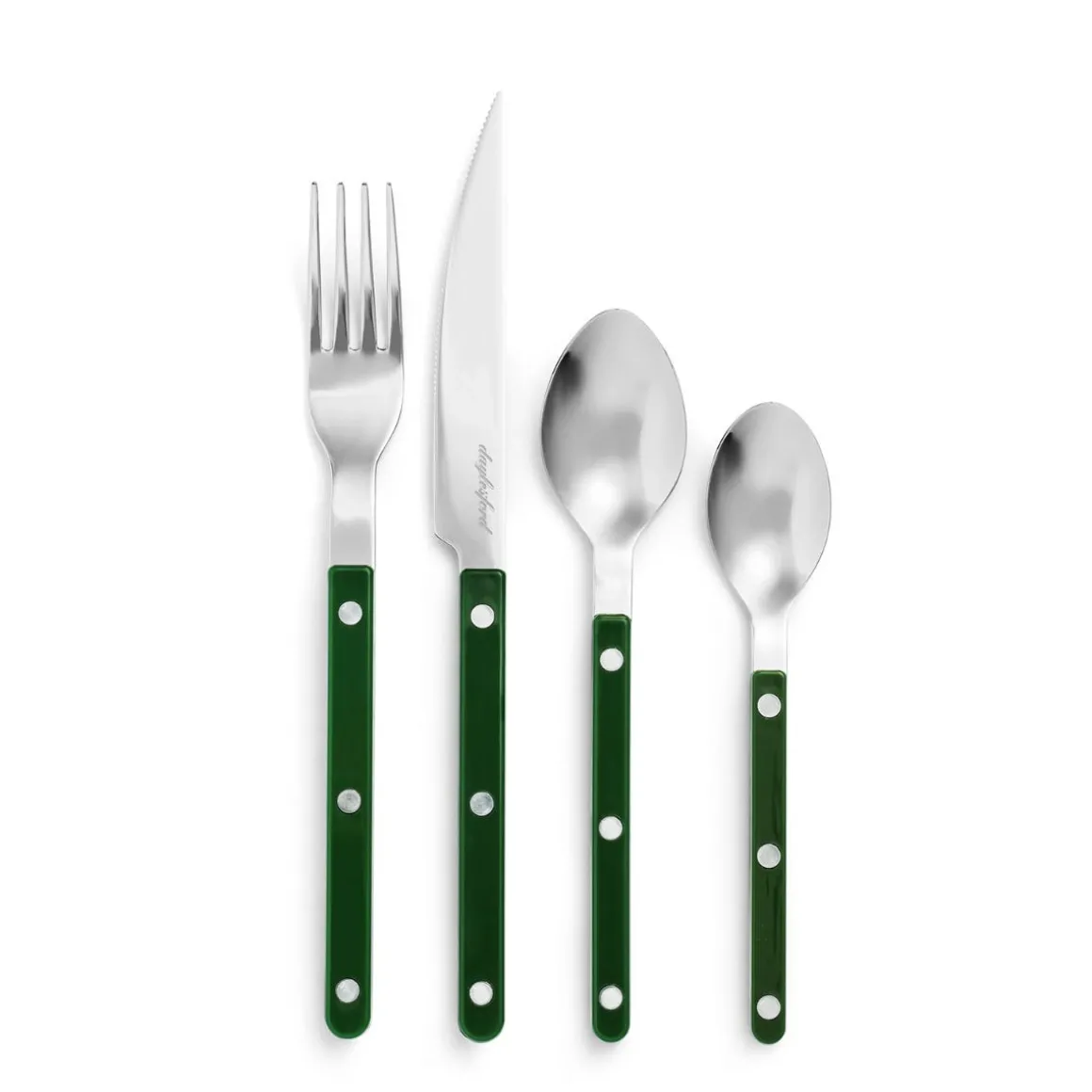 Daylesford Organic Cutlery|Tableware>Daylesford X Sabre Cutlery Set Green
