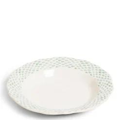 Daylesford Organic Tableware>Dot Bowl Green Large