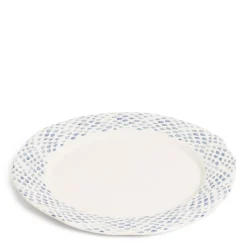 Daylesford Organic Tableware>Dot Charger Blue