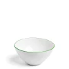 Daylesford Organic Tableware>Edge Bowl Dark Green Large