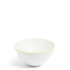 Daylesford Organic Tableware>Edge Bowl Green Large