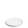 Daylesford Organic Tableware>Edge Breakfast Plate Dark Green