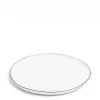 Daylesford Organic Tableware>Edge Dinner Plate Blue