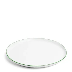 Daylesford Organic Tableware>Edge Dinner Plate Dark Green