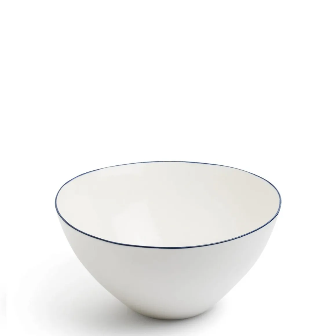Daylesford Organic Tableware>Edge Salad Bowl Blue