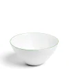 Daylesford Organic Tableware>Edge Salad Bowl Dark Green