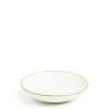 Daylesford Organic Tableware>Edge Soup Plate Green