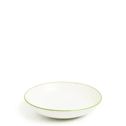 Daylesford Organic Tableware>Edge Soup Plate Green