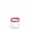 Daylesford Organic Glassware|Tableware>Fine Stripes Low Tumbler Claret