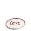 Daylesford Organic Tableware>Galley Love Red Side Plate