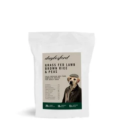 Daylesford Organic Pet Food>Grass Fed Lamb, Brown Rice & Peas Food For Dogs
