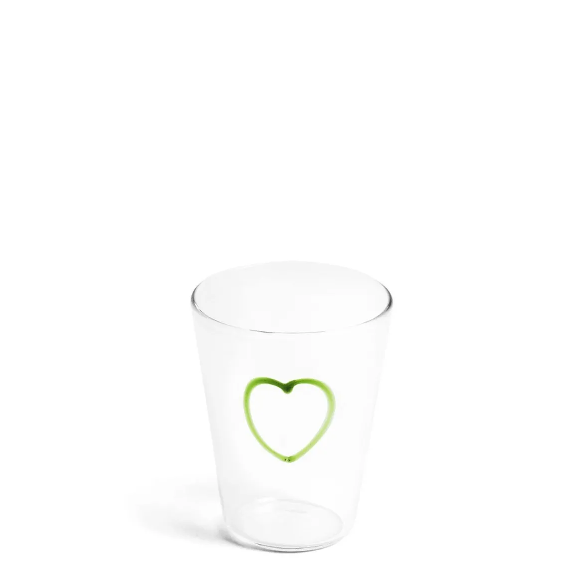 Daylesford Organic Glassware|Tableware>Green Heart Glass