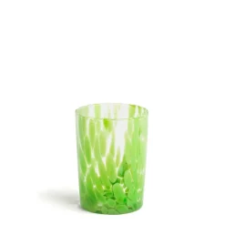 Daylesford Organic Glassware|Tableware>Green Speckled Tumbler