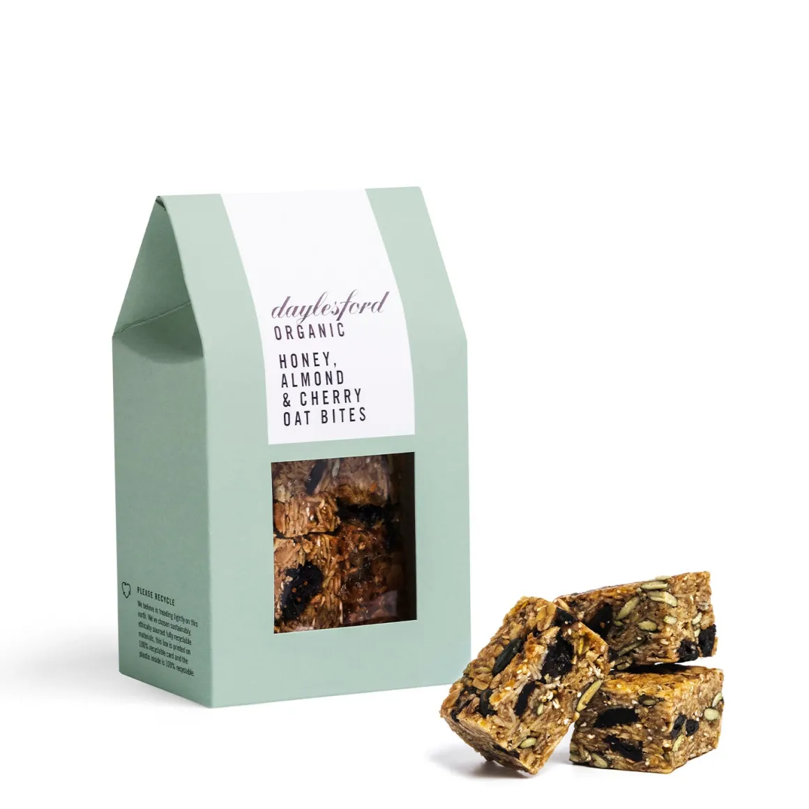 Daylesford Organic Biscuits|Cakes>Honey, Almond & Cherry Oat Bites