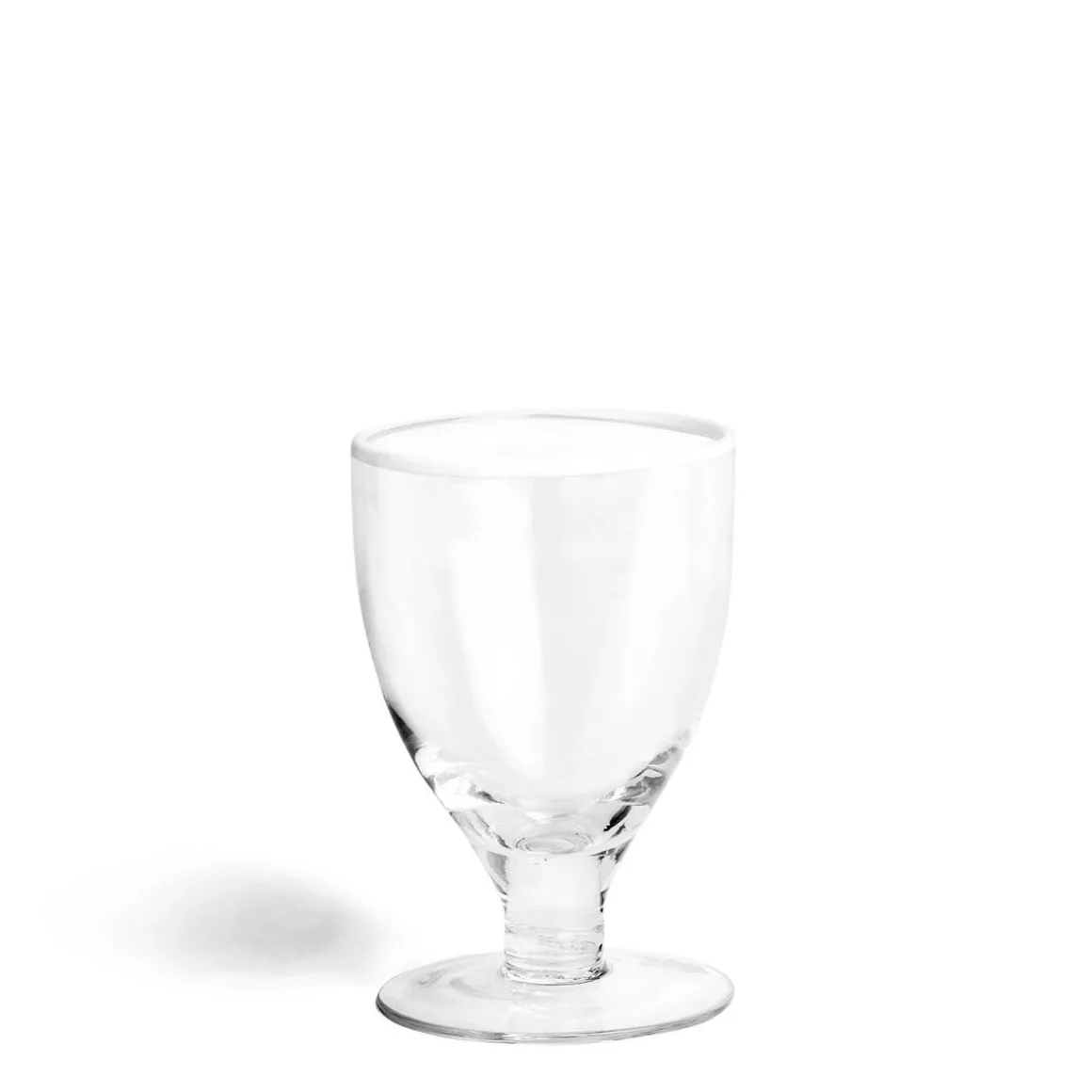 Daylesford Organic Glassware|Tableware>Idbury Wine Glass White Rim