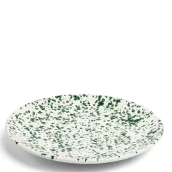 Daylesford Organic Tableware>Jackson Serving Plate Green Ceramic