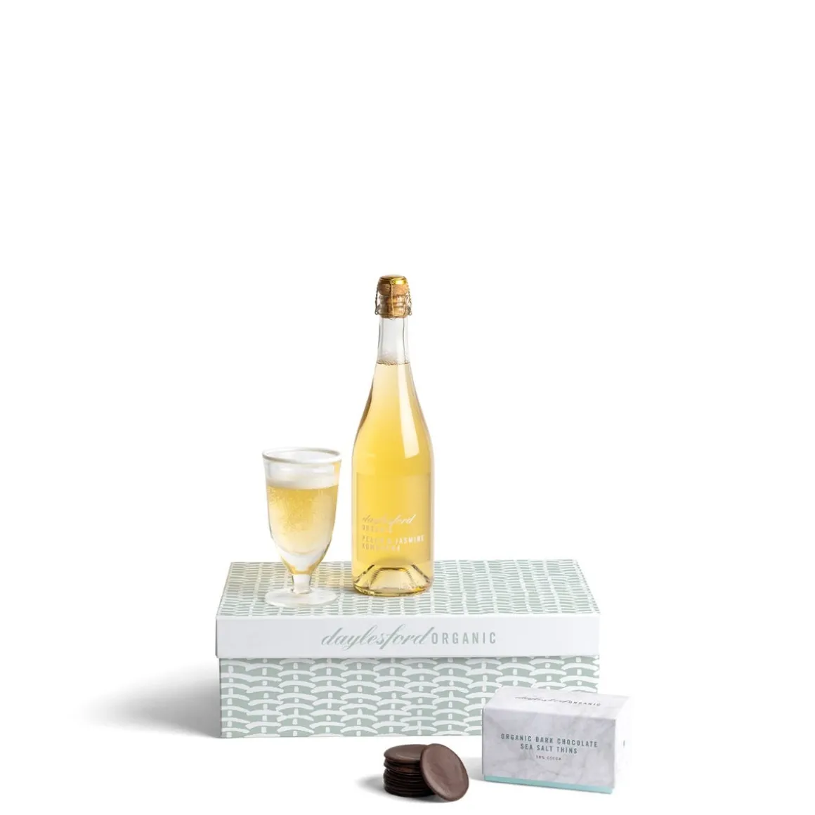 Daylesford Organic Non-alcoholic>Kombucha and Chocolate Gift Box