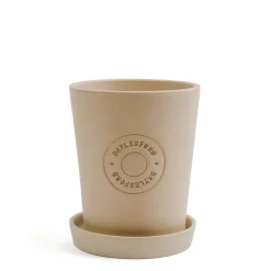 Daylesford Organic Pots>Large Lucas Planter with Saucer