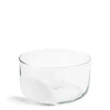 Daylesford Organic Tableware|Glassware>Large White Spot Bowl