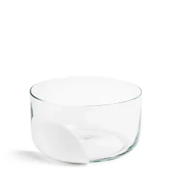 Daylesford Organic Tableware|Glassware>Large White Spot Bowl