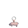 Daylesford Organic Bags & Baskets>Leather Pig Keyring
