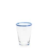 Daylesford Organic Glassware|Tableware>Ledbury Tumbler Blue Tipped Small