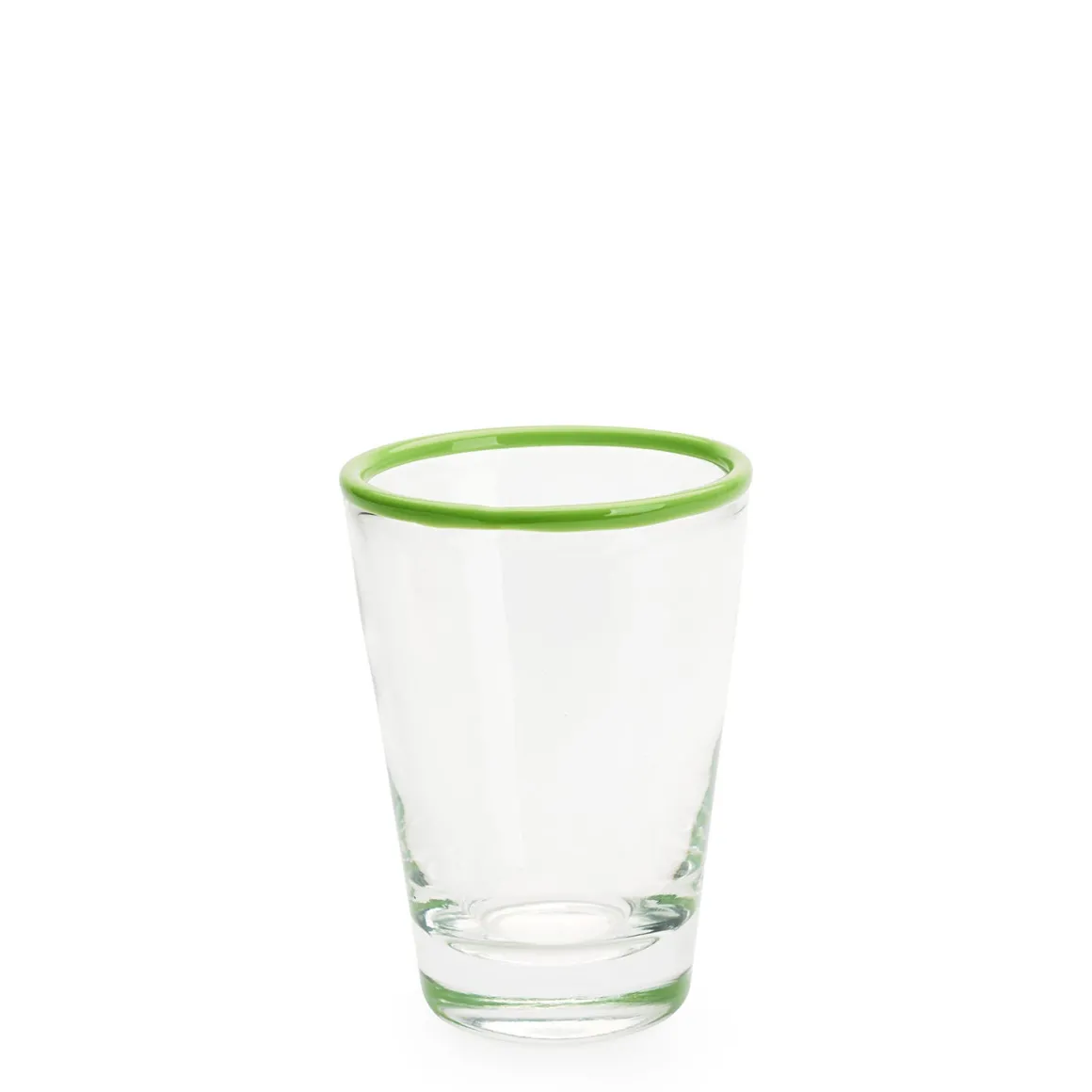 Daylesford Organic Glassware|Tableware>Ledbury Tumbler Green Tipped Large