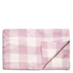 Daylesford Organic Table Linen|Tableware>Lilac and White Check Tablecloth