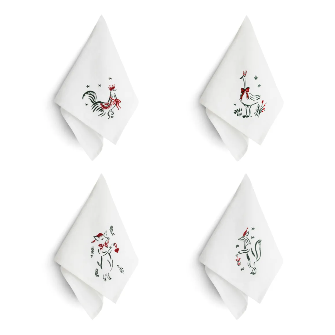 Daylesford Organic Table Linen|Tableware>Linen Nina Fuga Animal Napkin Set