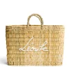 Daylesford Organic Bags & Baskets>Léoube White Basket Bag