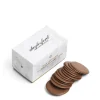 Daylesford Organic Chocolate & Sweets>Milk Chocolate Golden Honeycomb Thins