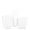 Daylesford Organic Vases & Flowers|Vases>Mondrian White Spiral Stripe Vase