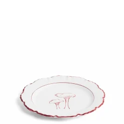 Daylesford Organic Tableware>Mushroom Blewit Plate Claret
