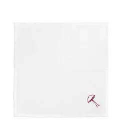 Daylesford Organic Table Linen|Tableware>Mushroom Napkin Parasol Claret