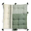 Daylesford Organic Throws & Cushions>Nila Dhaba Green Cushion