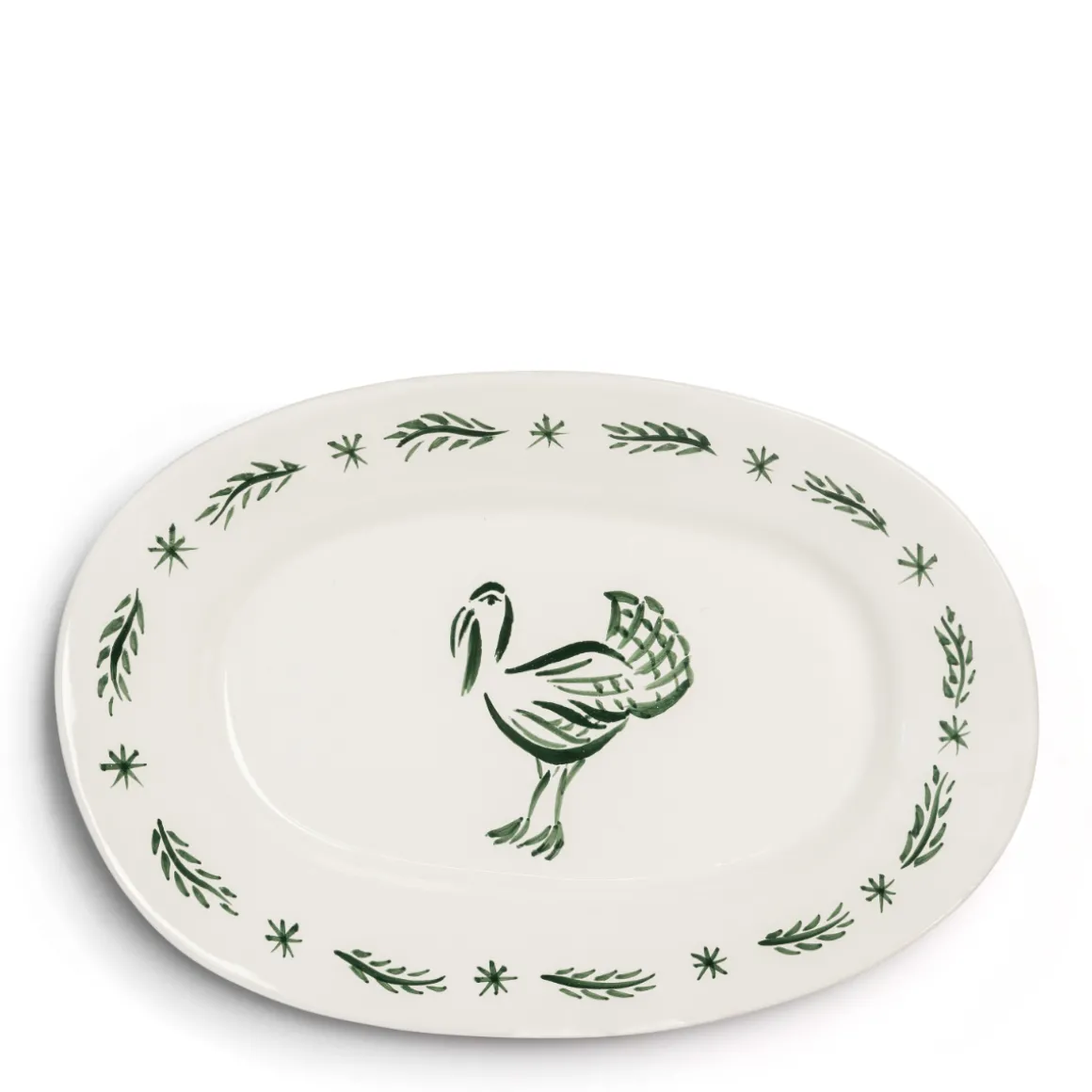 Daylesford Organic Tableware>Nina Fuga Turkey Oval Platter