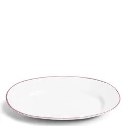 Daylesford Organic Tableware>Oddington Platter Oval Lilac Ceramic