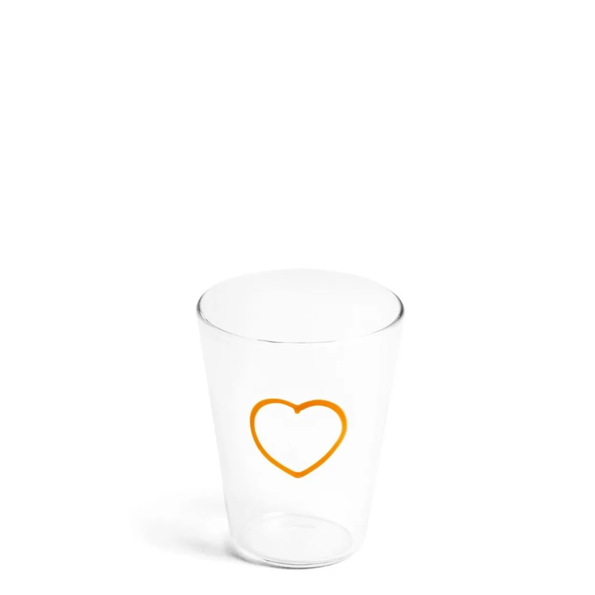 Daylesford Organic Glassware|Tableware>Orange Heart Glass