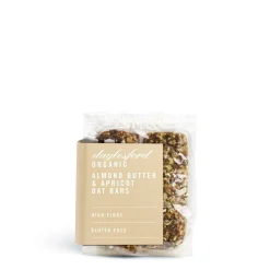 Daylesford Organic Snacks, Crisps & Biscuits>Organic Almond Butter & Apricot Oat Bars