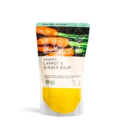 Daylesford Organic Ready To Cook Meals|Broths & Soups>Organic Carrot Soup with Ginger