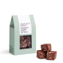 Daylesford Organic Cakes|Snacks, Crisps & Biscuits>Organic Chocolate Coconut & Seed Oat Bites