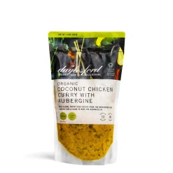 Daylesford Organic Ready To Cook Meals>Organic Coconut Chicken Curry with Aubergine