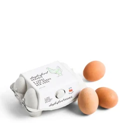 Daylesford Organic Dairy & Eggs>Organic Cotswold Brown Eggs 6 Pack